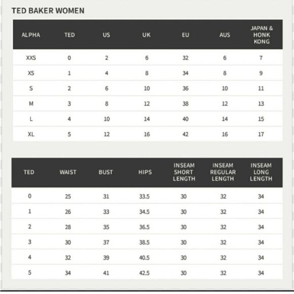 Ted Baker Pantsuit Jumper Black Pants White Top 6 - Picture 12 of 12